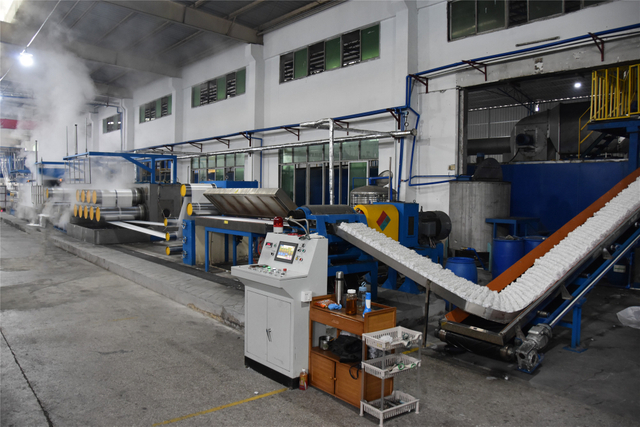 Línea de producción de fibra hueca PSF de 100ton/día