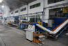 Línea de producción de fibra de máquina de reciclaje de escamas de PET, línea de producción de fibra de poliéster